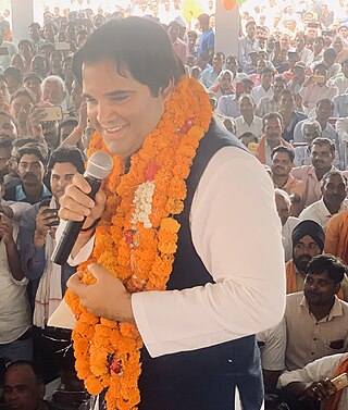 <span class="mw-page-title-main">Varun Gandhi</span> Indian politician (born 1980)