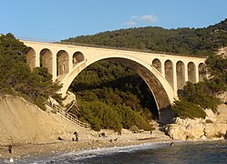 Viaducto de las Eaux-salées, Bouches-du-Rhône (1914)