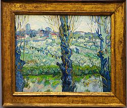 Neue Pinakothek: Vincent Van Gogh.- Vue d'Arles