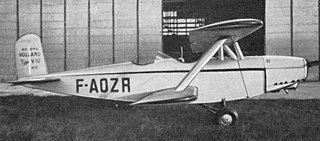 <span class="mw-page-title-main">Volland V-10</span> Type of aircraft