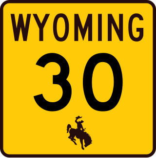 <span class="mw-page-title-main">Wyoming Highway 30</span> State highway in Wyoming