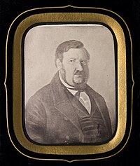 Wilhelm August Detlof von Braun. Daguerreotypia.