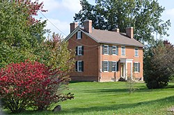 Das William Woodrow House, eine historische Stätte in der Gemeinde