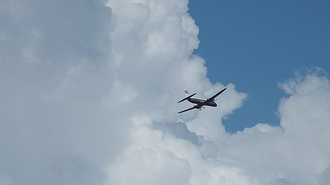 NAMC YS-11FC flying over Chiba Prefecture in Sep. 2020.