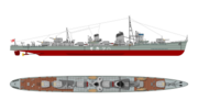 Thumbnail for Japanese destroyer Hatsukaze