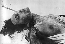 Фото казнённой Зои Космодемьянской, январь 1942