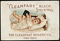 "Cleanfast" black stockings. (front).jpg