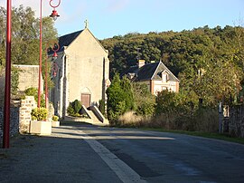 Die Kirche von Saint-Sulpice in Villepail