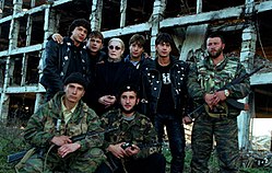 1996 год. На-На и Лидия Федосеева-Шукшина в Чечне