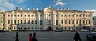 Stroganovin palatsi Nevski prospektin ja Moikan varrella Pietarissa (59.935742 N, 30.320774 E)