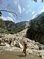 Glissement de terrain à Hualien.