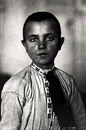 A young Volhynian boy, 1917.