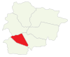 Розташування міста Андорра-ла-Велья