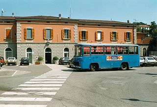 <span class="mw-page-title-main">Porretta Terme railway station</span> Railway station in Italy