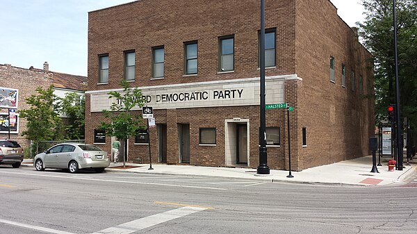 11th Ward Democratic committee office, Bridgeport, Chicago