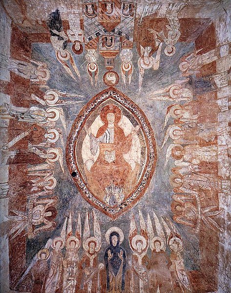 File:11th century unknown painters - Majestas Domini and Heavenly Jerusalem - WGA19716.jpg