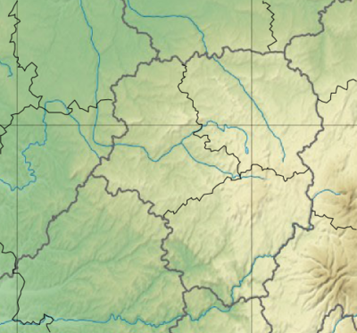 Location map Λιμουζέν