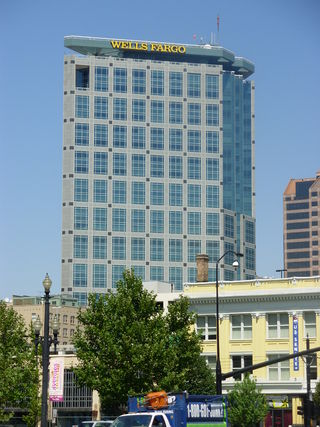 Wells Fargo Center is a skyscraper located in Downtown