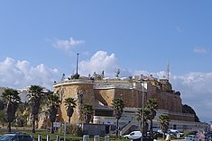 The Fort of Santa Catarina (Portimão) overlooking the coastal roads of Portimão