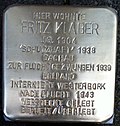 Miniatuur voor Bestand:2013 12 Stolpersteine Fritz Klaber.jpg