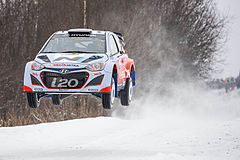 Hyundai i20 WRC Jump