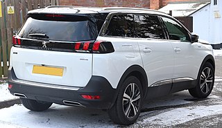 2017 Peugeot 5008 GT Line 1.2 Rear