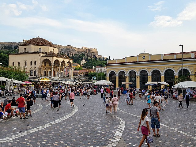 Image: 2018 07 25 Monastiraki Square, Athens