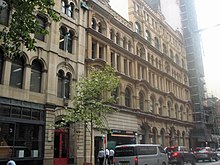 22-26 York Street, with No. 22, four storeys, on the left and No. 24-26, six storeys with basement, on the right 22 York Street, Sydney -2.jpg