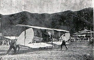 First flight in Venezuela