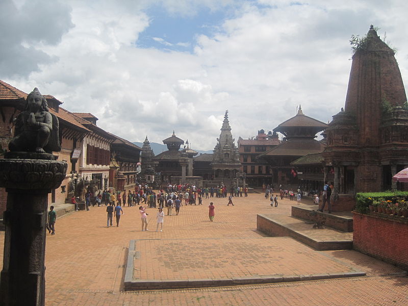 File:A brief view of Bhaktapur Durbar Square.JPG