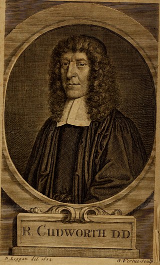 <span class="mw-page-title-main">Ralph Cudworth</span> English clergyman, theologian, philosopher, and Cambridge Platonist (1617–88)