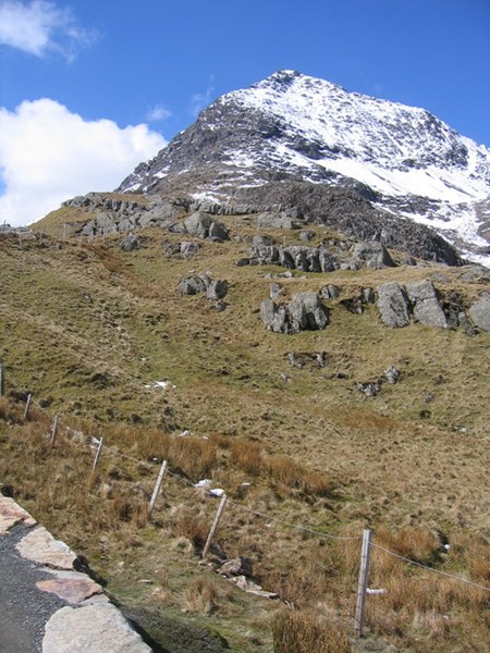 File:A view of Crib Goch from the Pyg track - geograph.org.uk - 770636.jpg