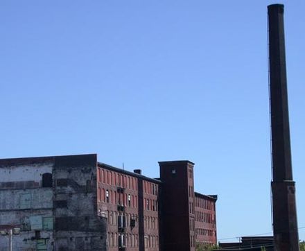Mills sat abandoned after industry left the city in the early twentieth century.