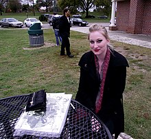 Abigail Larson at ZombieWalk 2011.jpg