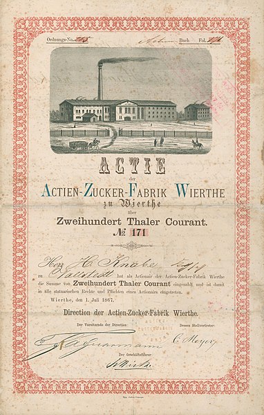 File:Actien-Zucker-Fabrik Wierthe von 1867.jpg