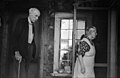 Jack Delano. Aged couple at an auction in East Albany, Vermont, August 1941.