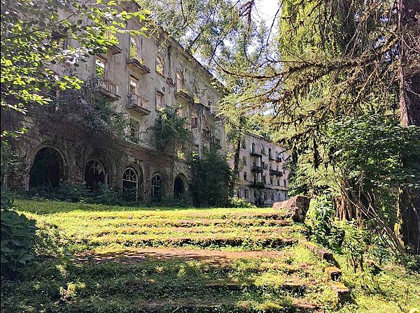 Akarmara, a mining town in Abkhazia/Georgia, was abandoned in the early 1990s due to the War in Abkhazia.