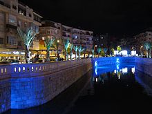 Queiq River in downtown Aleppo, 2011