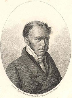 Alexandre Henri Gabriel de Cassini gróf portréja (Ambroise Tardieu alkotása, 1827)