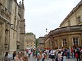 Alleyway at the side of Bath Abbey, looking north-northwest - geograph.org.uk - 2536276.jpg