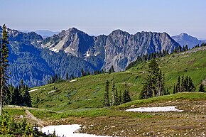 Chutla Peak and Eagle Peak seen from a meadow above Paradise Alpine Meadow (200540915).jpeg