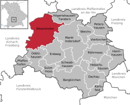 Altomünster - Localizazion