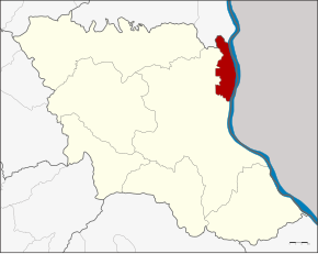 Amplasarea districtului în provincia Mukdahan
