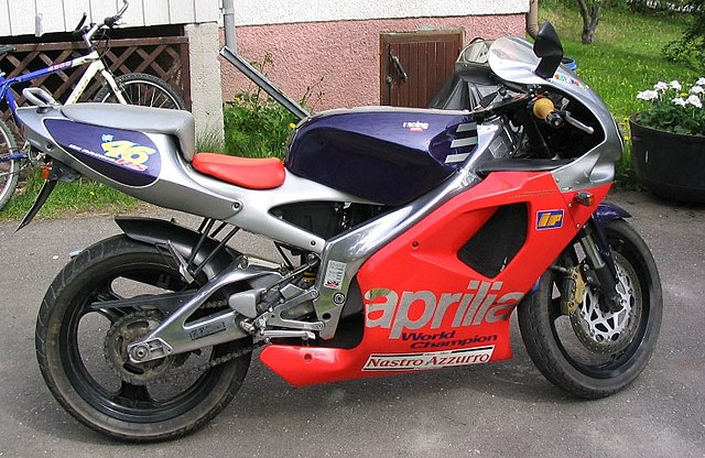 Rs 125 clearance aprilia 1998