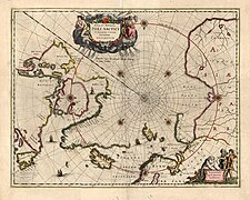 Арктика на середину XVII століття