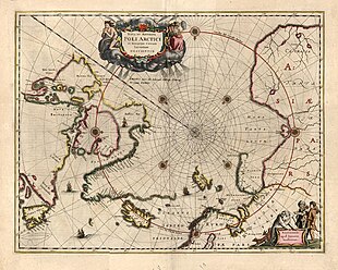 Jan Janssonius's map of the "Poli Arctici" from 1644. Arctic 1644.jpg