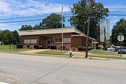 City hall and police station