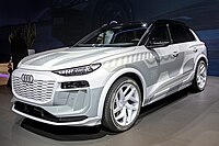 Audi Q6 e-tron prototype front