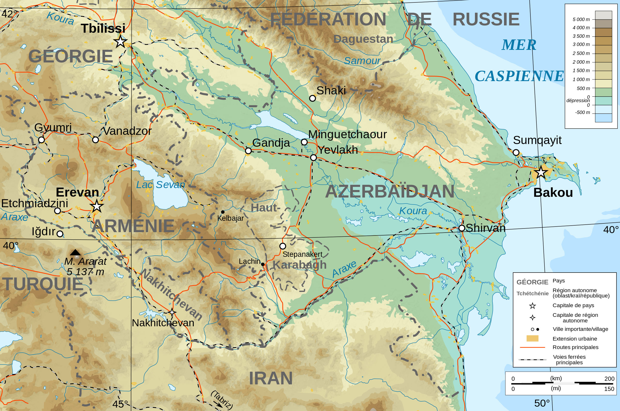 Tiedosto:Azerbaijan topographic  – Wikipedia