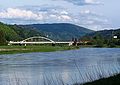 bridge over the Elbe in Bad Schandau (Carolabrücke in Bad Schandau)